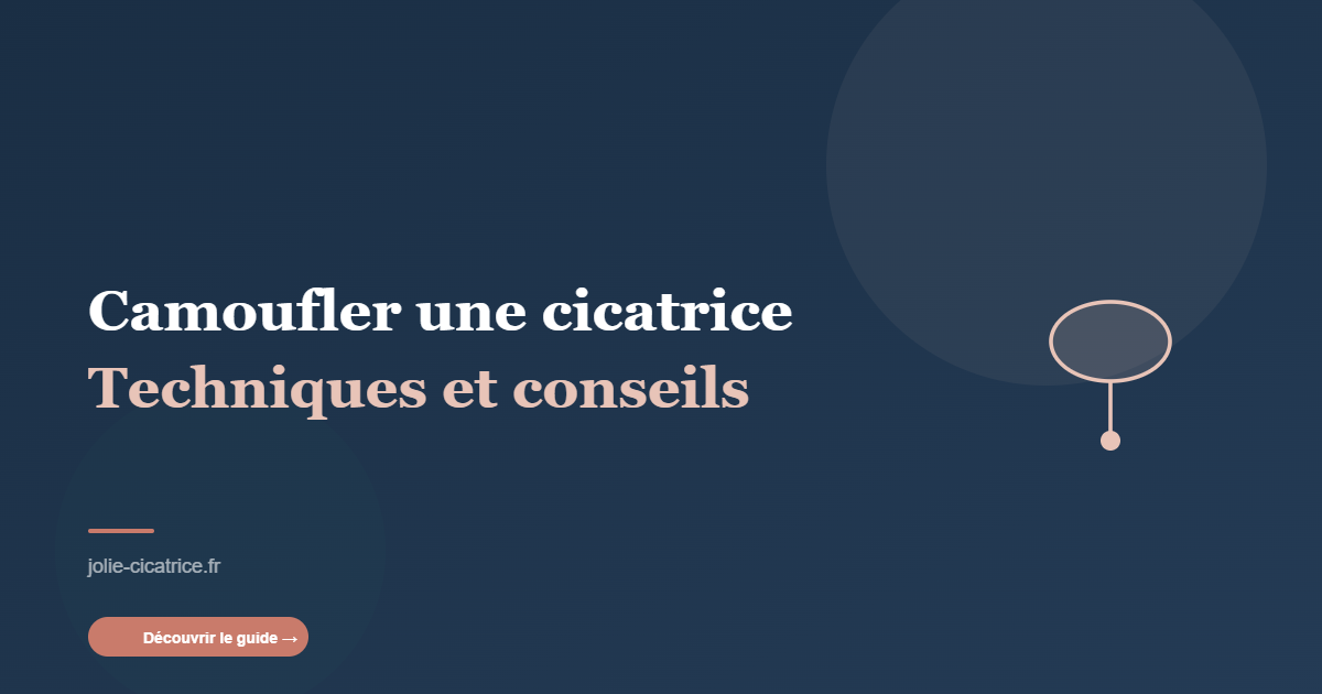 Image hero camoufler-cicatrice-recente