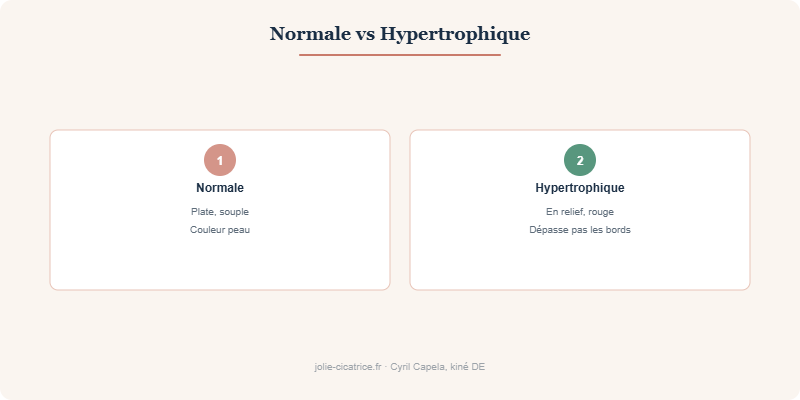 Normale vs Hypertrophique