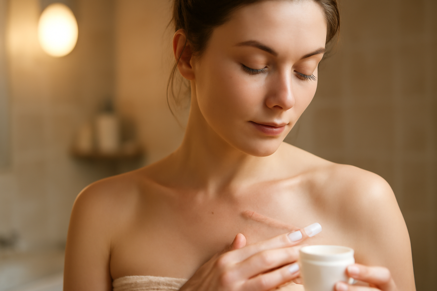 Massage cicatrice après opération